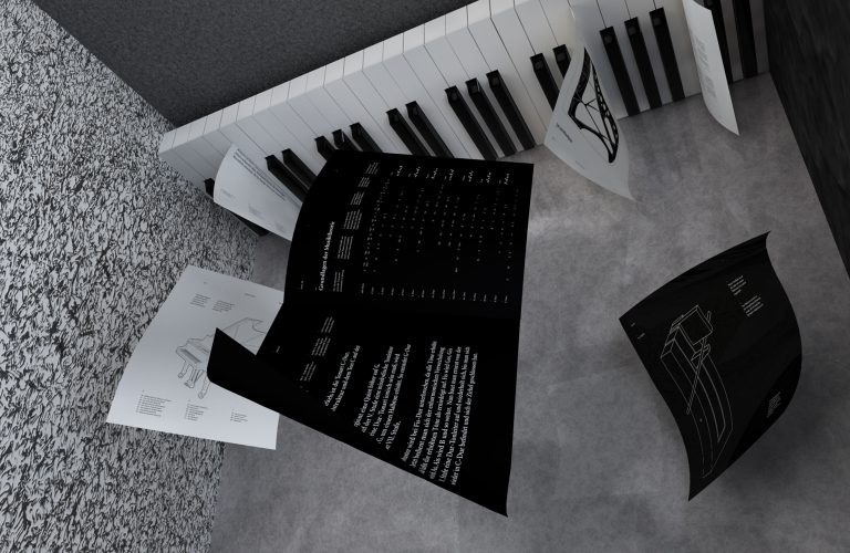 Pianoforte — 88 pages in black and white Rafael Bernardo
